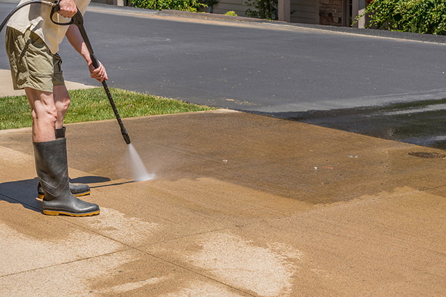 Driveway clean